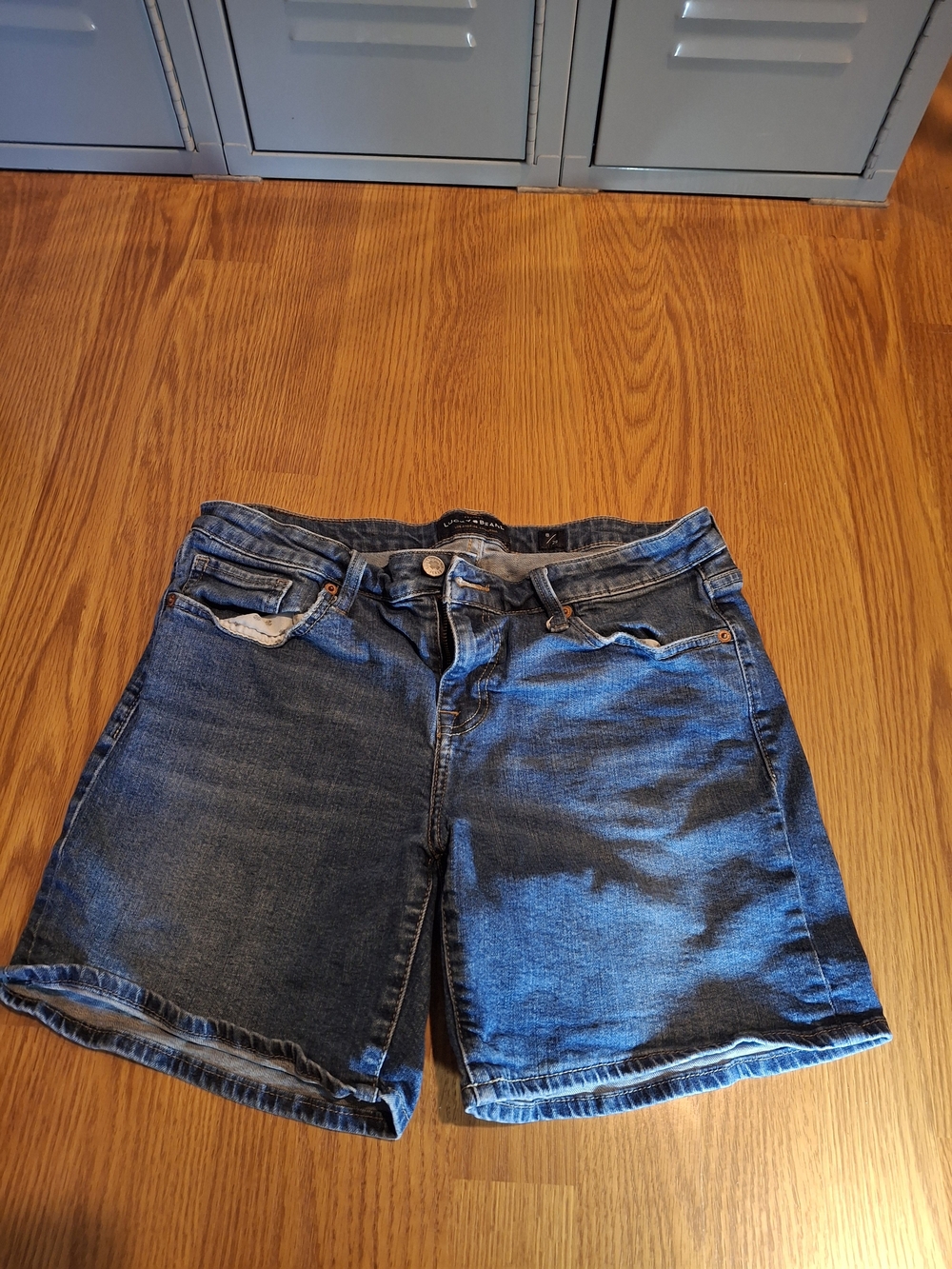 Lucky Brand Women's Blue Denim Jean Shorts